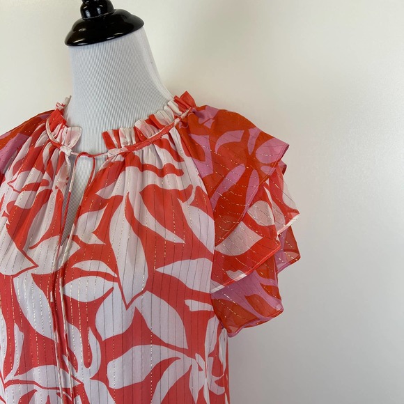 Marie Oliver Tropical Print Dress, Small - Picture 4 of 10
